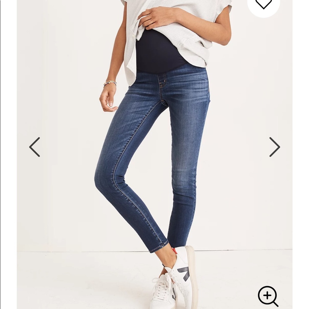 Madewell maternity jeans